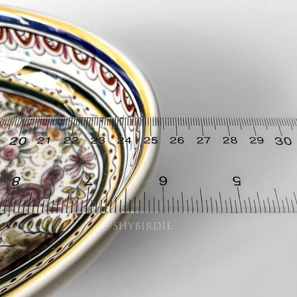 Genuine Portuguese Artisan Handcrafted Painted Bowl - Picture 8 of 14